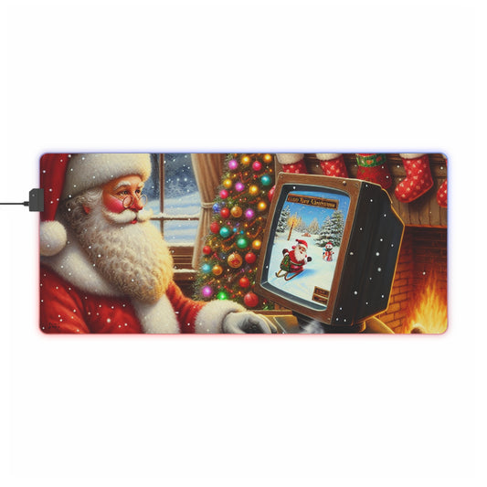 *Santa's Gaming*  LED Mouse Pad